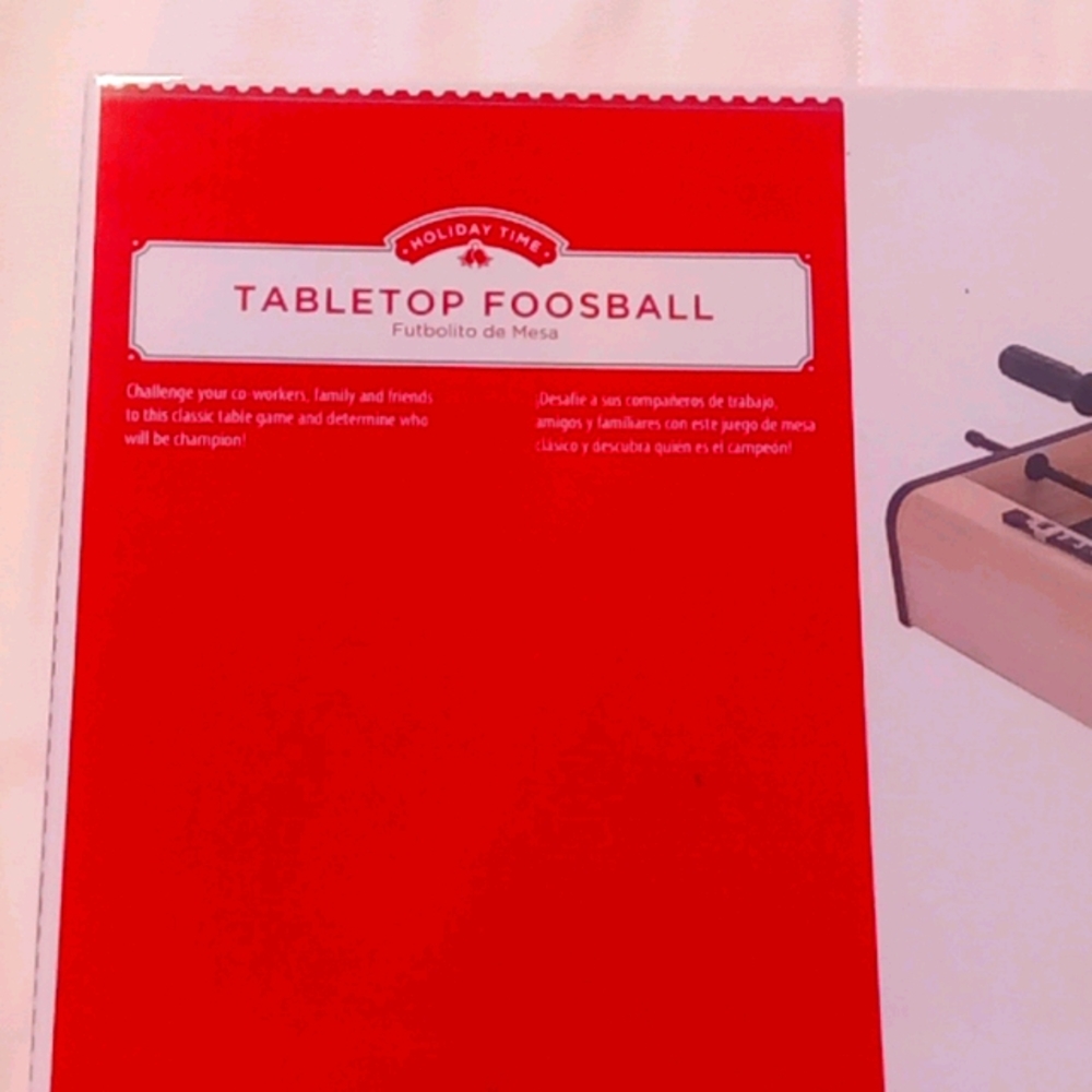 Foosball table